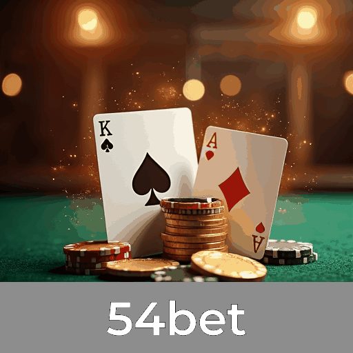 54bet: Caça-Níqueis Gigantes, Mesa de Estratégia, Live Dealer Imersivo